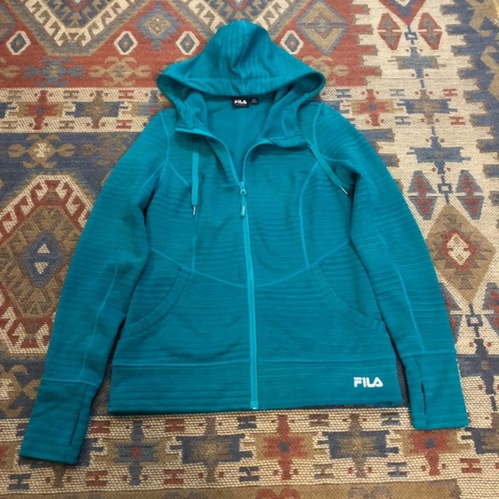 🔴SALE FILA Sport XS Teal Jacket